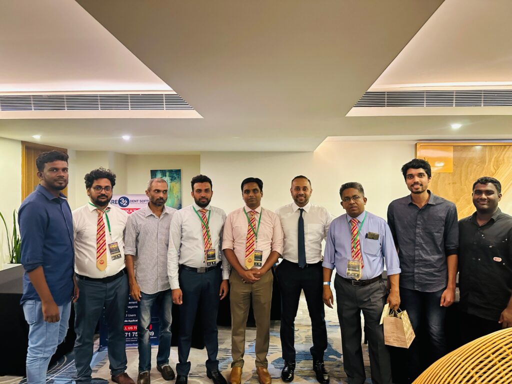 The Care32 team with the organising committee